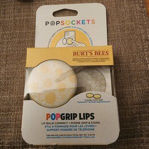 Burt's Bees lip balm popsocket
